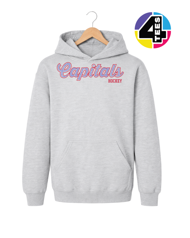Capitals Hockey Spangle Youth Hoodie
