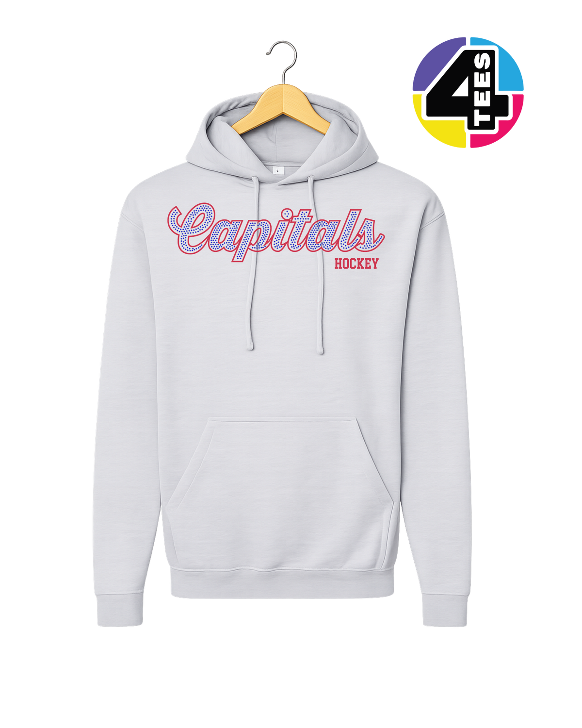 Capitals Hockey Spangle Hoodie