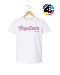 Capitals Hockey Spangle Youth Tee
