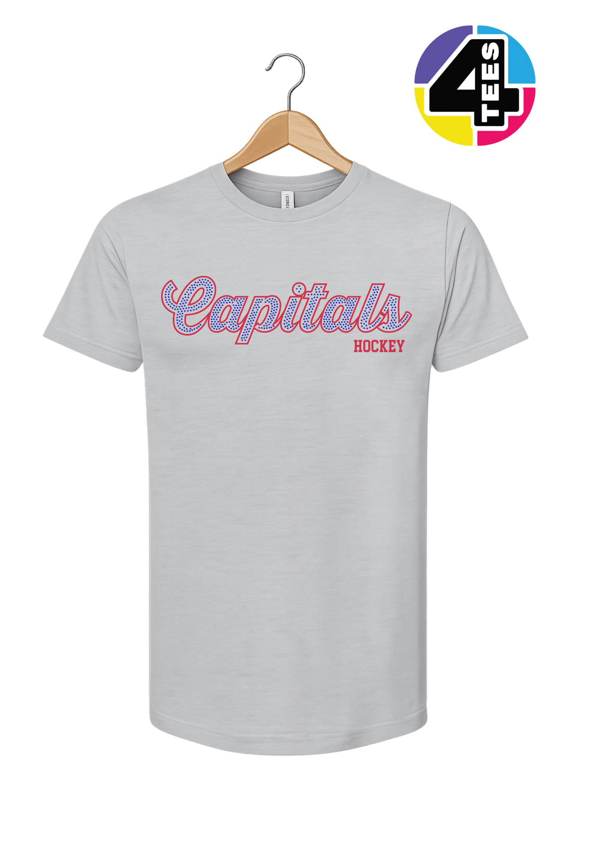 Capitals Hockey Spangle Tee