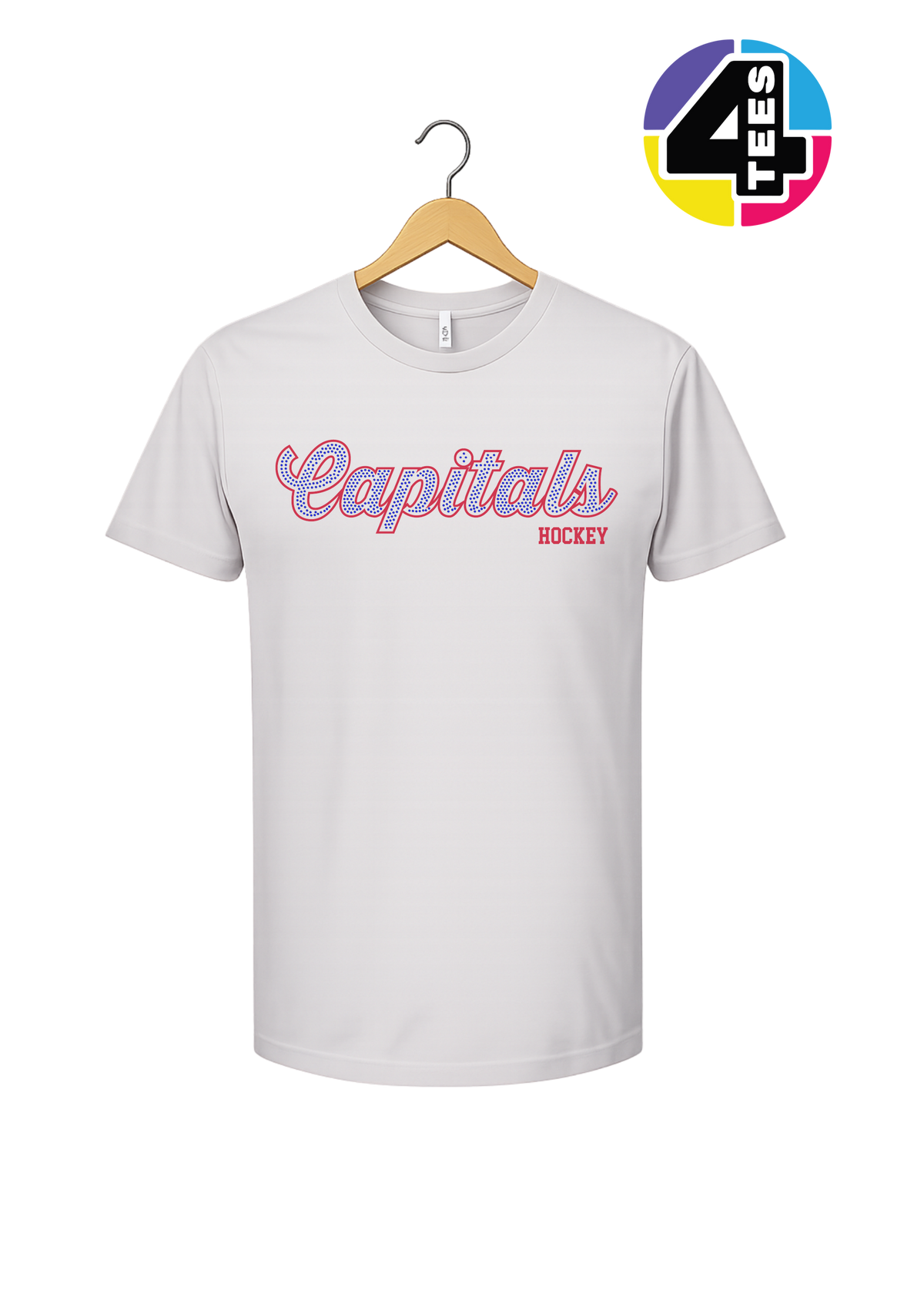 Capitals Hockey Spangle Tee