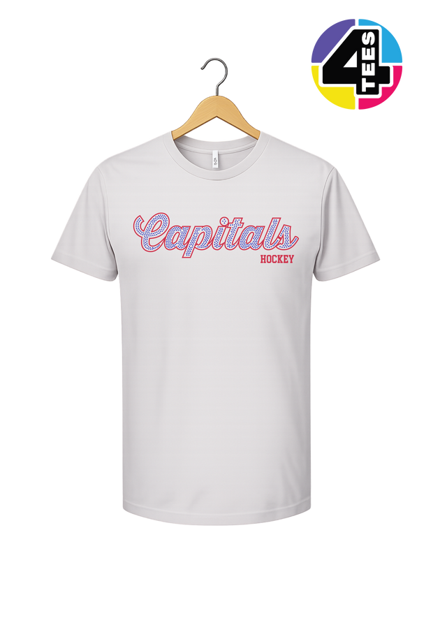 Capitals Hockey Spangle Tee