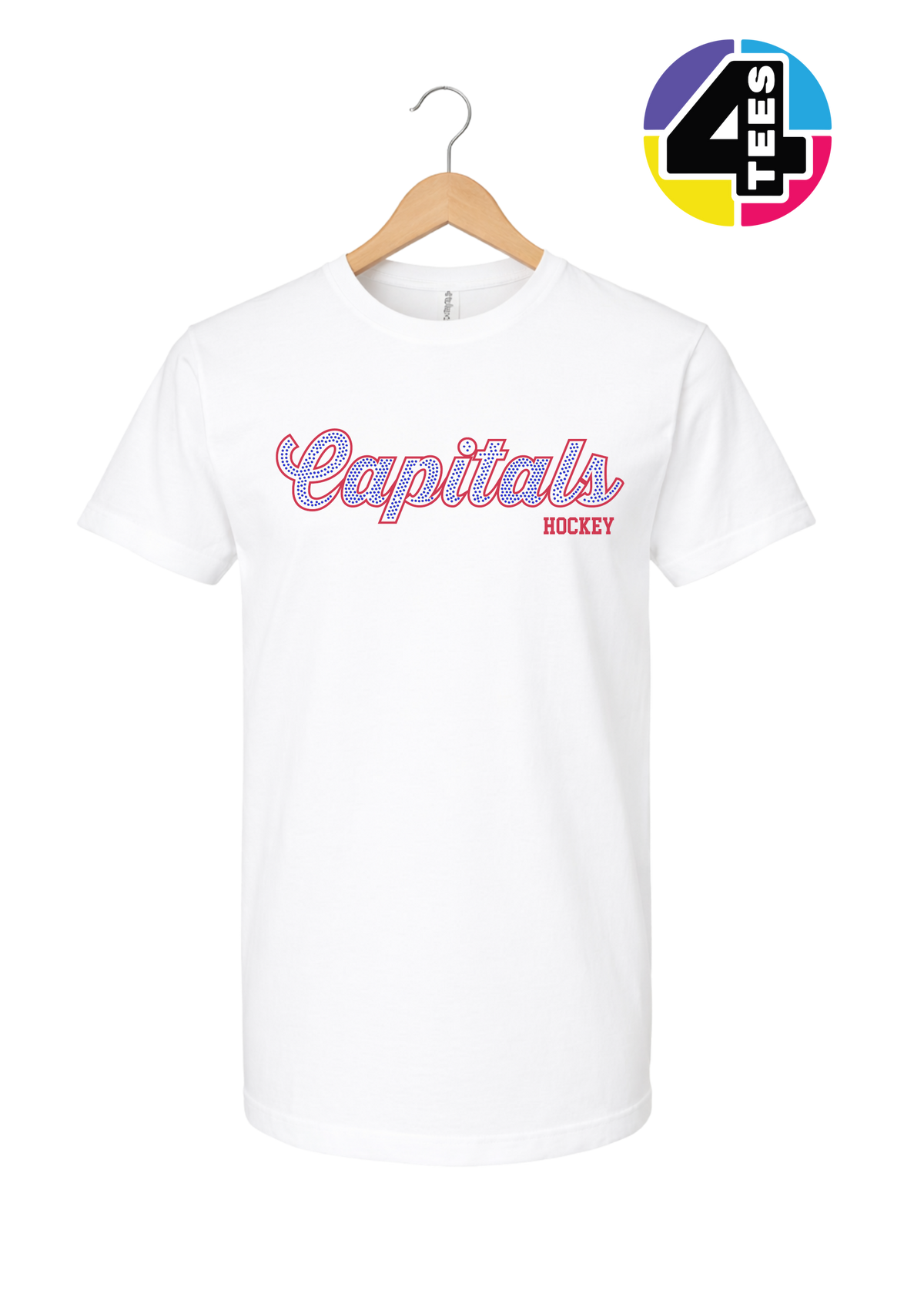Capitals Hockey Spangle Tee