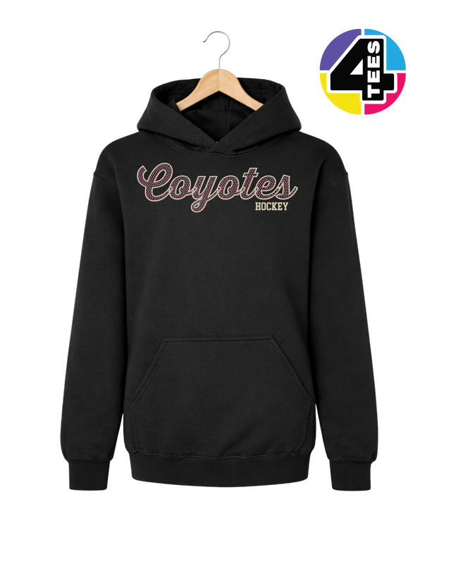 Coyotes Hockey Spangle Youth Hoodie
