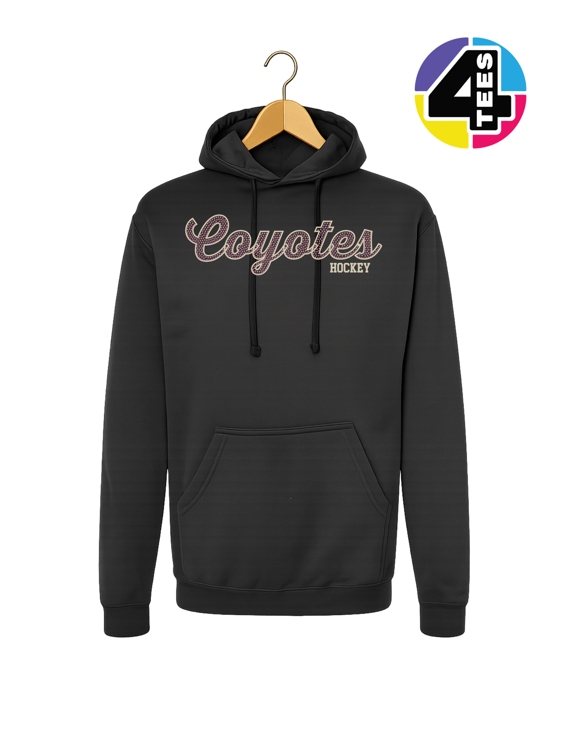 Coyotes Hockey Spangle Hoodie
