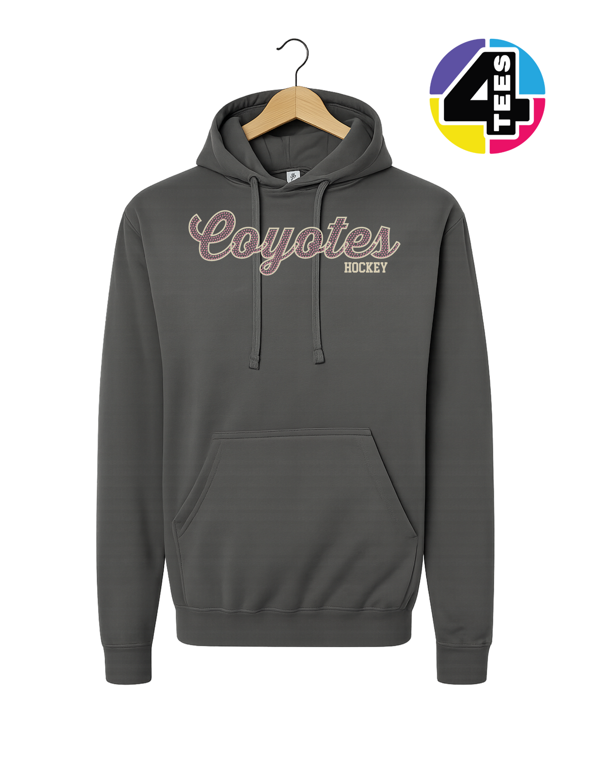 Coyotes Hockey Spangle Hoodie