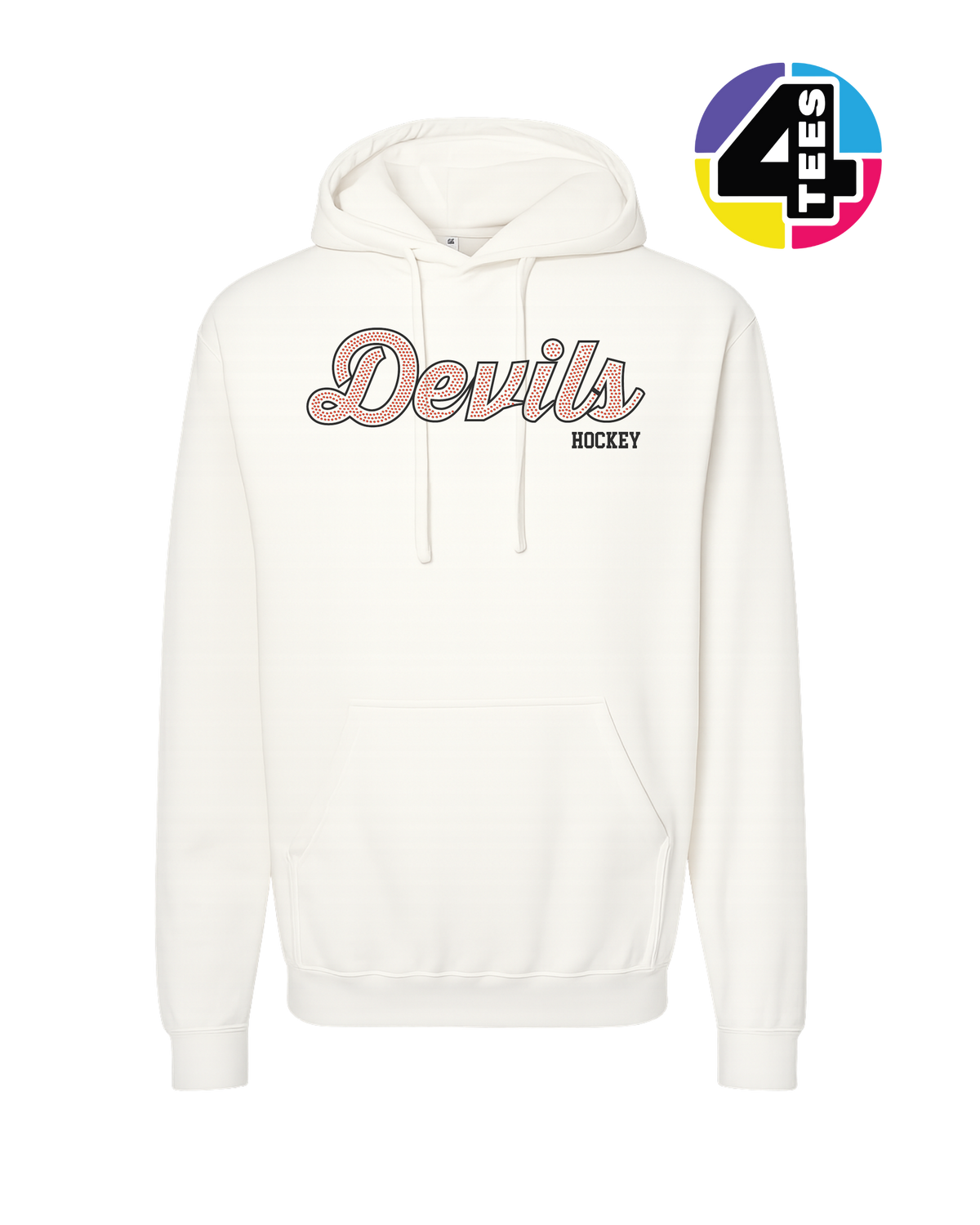 Devils Hockey Spangle Hoodie