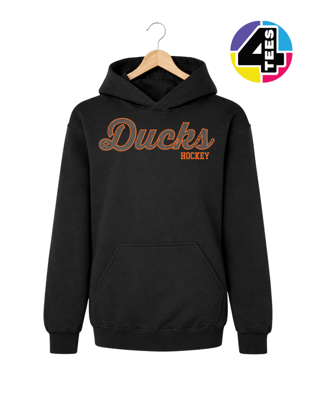 Ducks Hockey Spangle Youth Hoodie