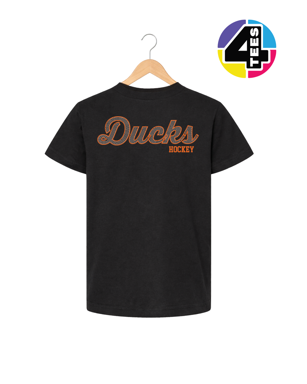 Ducks Hockey Spangle Youth Tee