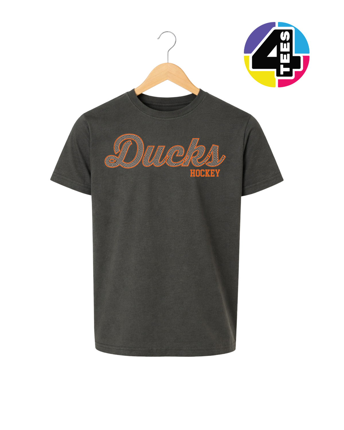 Ducks Hockey Spangle Youth Tee
