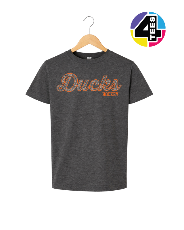 Ducks Hockey Spangle Youth Tee