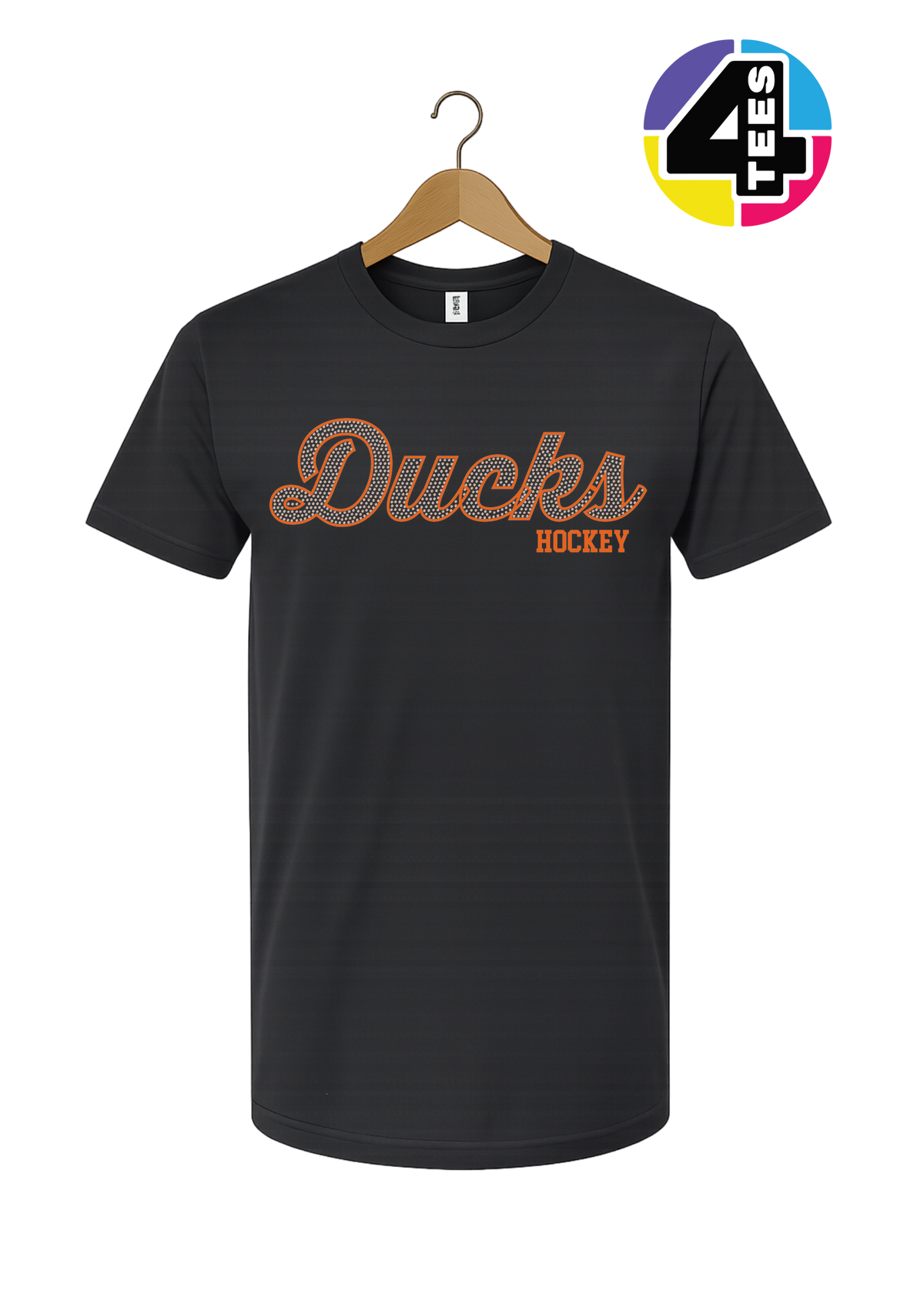 Ducks Hockey Spangle Tee