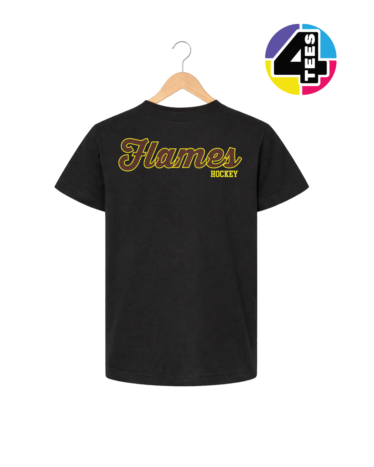 Flames Hockey Spangle Youth Tee