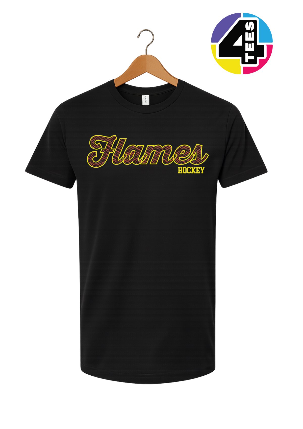 Flames Hockey Spangle Tee
