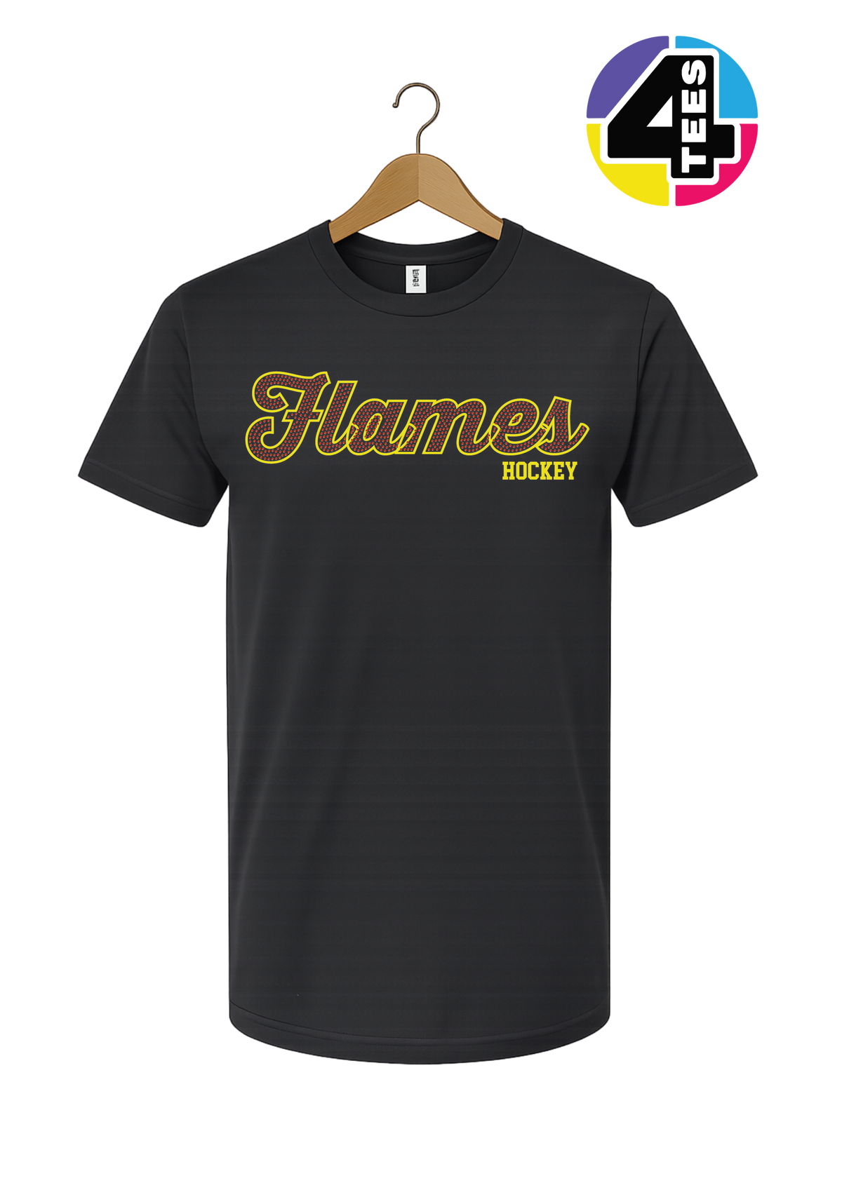 Flames Hockey Spangle Tee