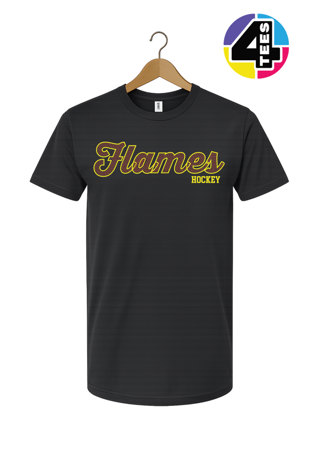 Flames Hockey Spangle Tee