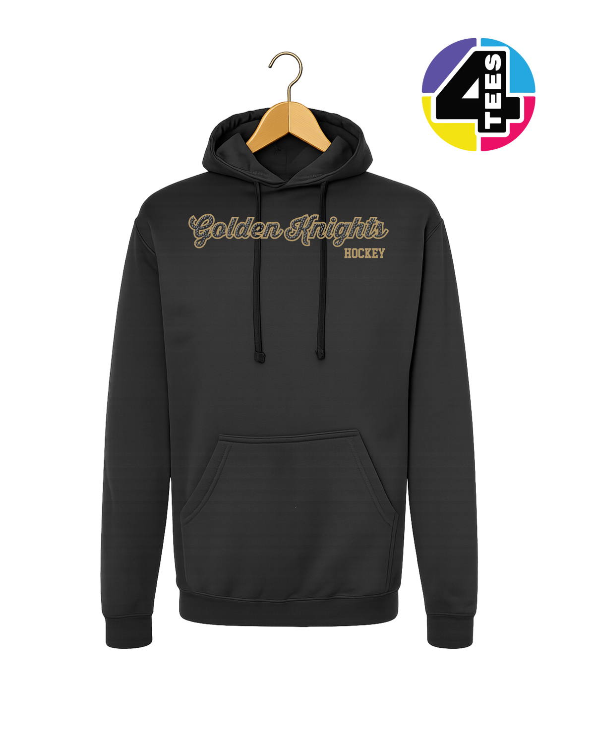 Golden Knights Hockey Spangle Hoodie