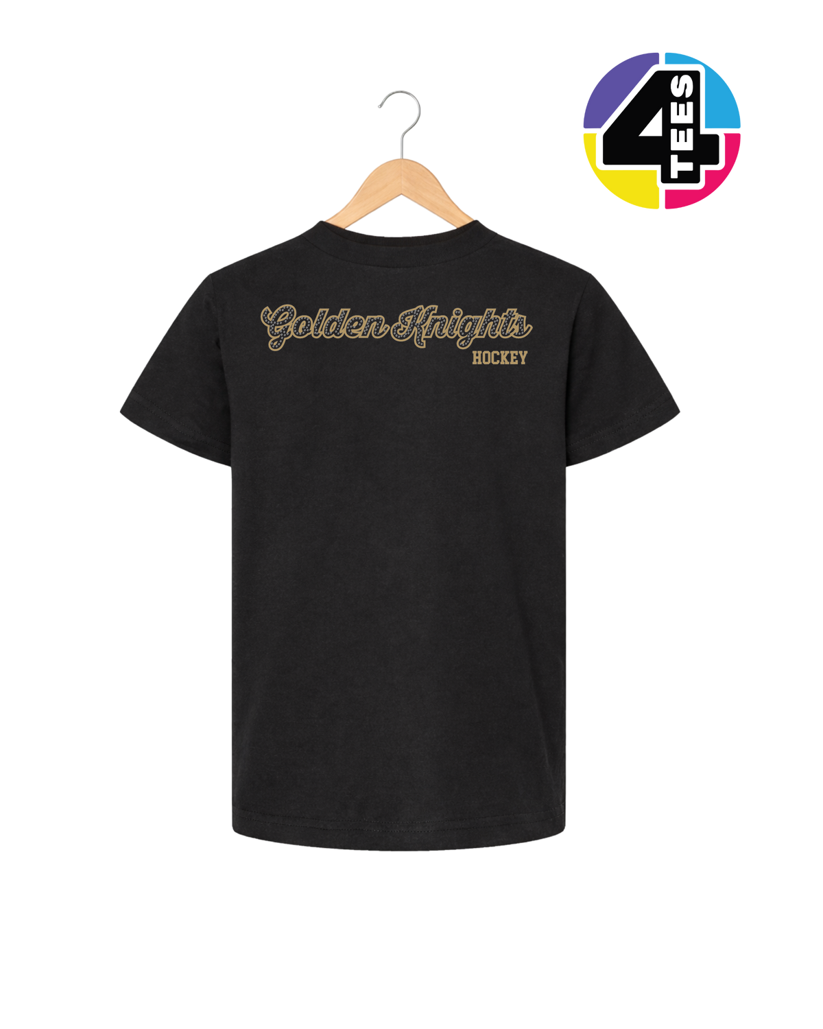 Golden Knights Hockey Spangle Youth Tee