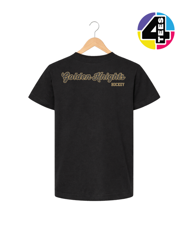 Golden Knights Hockey Spangle Youth Tee