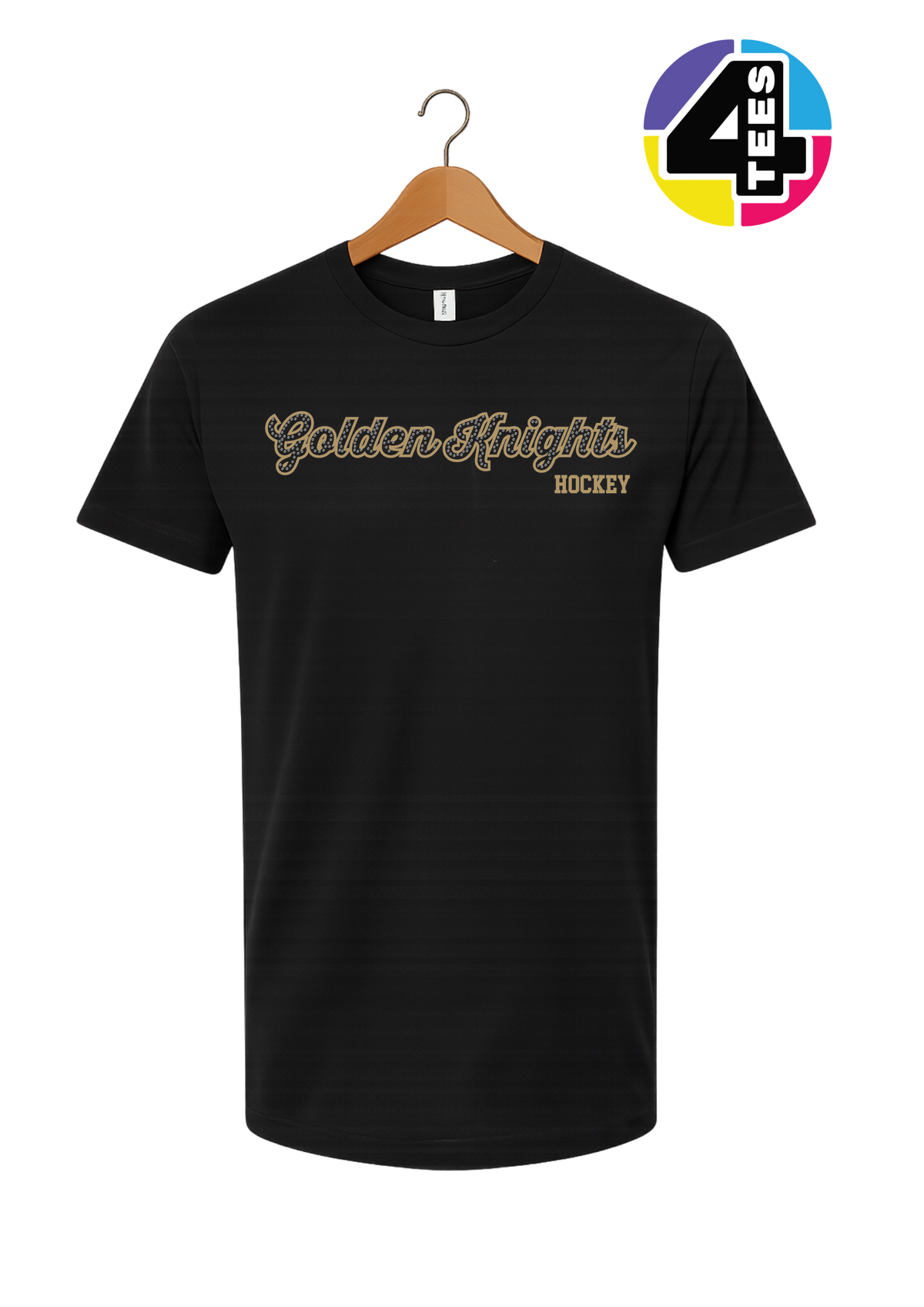 Golden Knights Hockey Spangle Tee