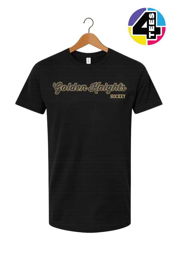 Golden Knights Hockey Spangle Tee