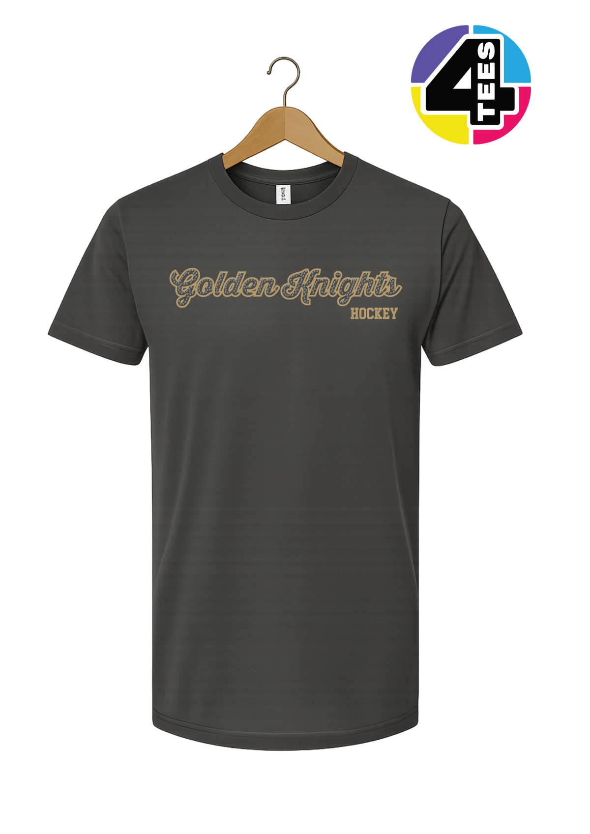 Golden Knights Hockey Spangle Tee