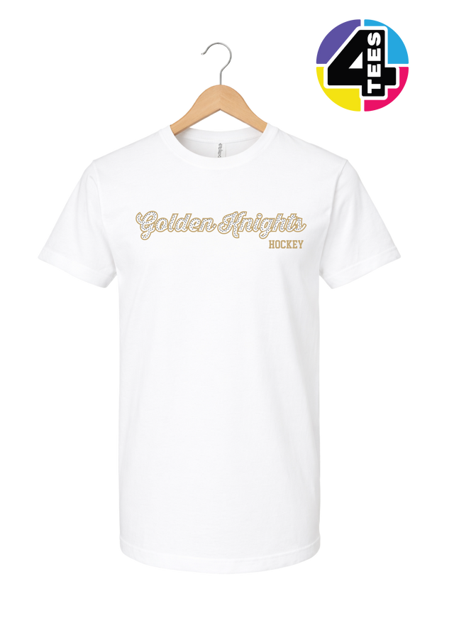 Golden Knights Hockey Spangle Tee