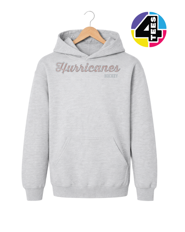 Hurricanes Hockey Spangle Youth Hoodie