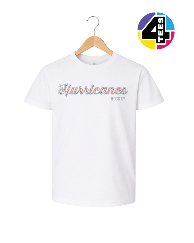 Hurricanes Hockey Spangle Youth Tee