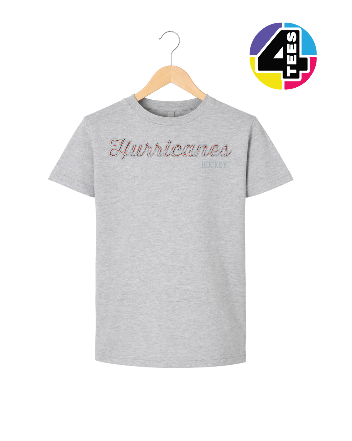 Hurricanes Hockey Spangle Youth Tee