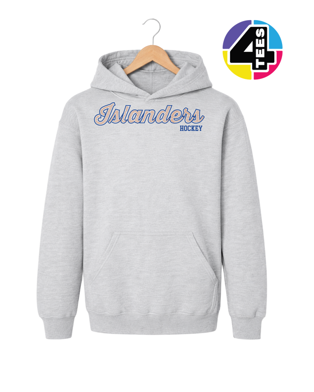 Islanders Spangle Hockey Youth Hoodie