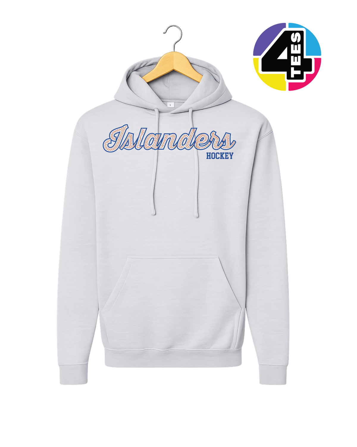 Islanders Spangle Hockey Hoodie