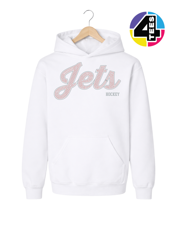 Jets Spangle Hockey Youth Hoodie