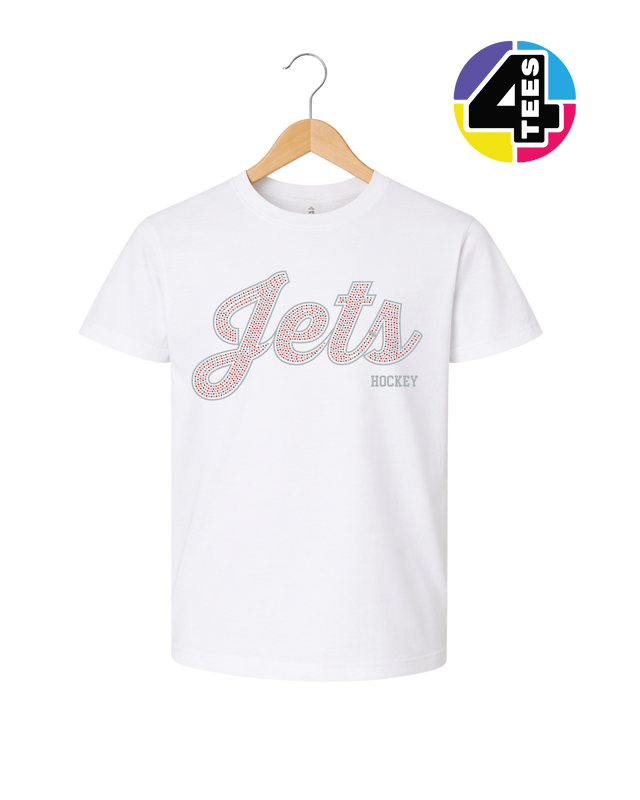 Jets Spangle Hockey Youth Tee