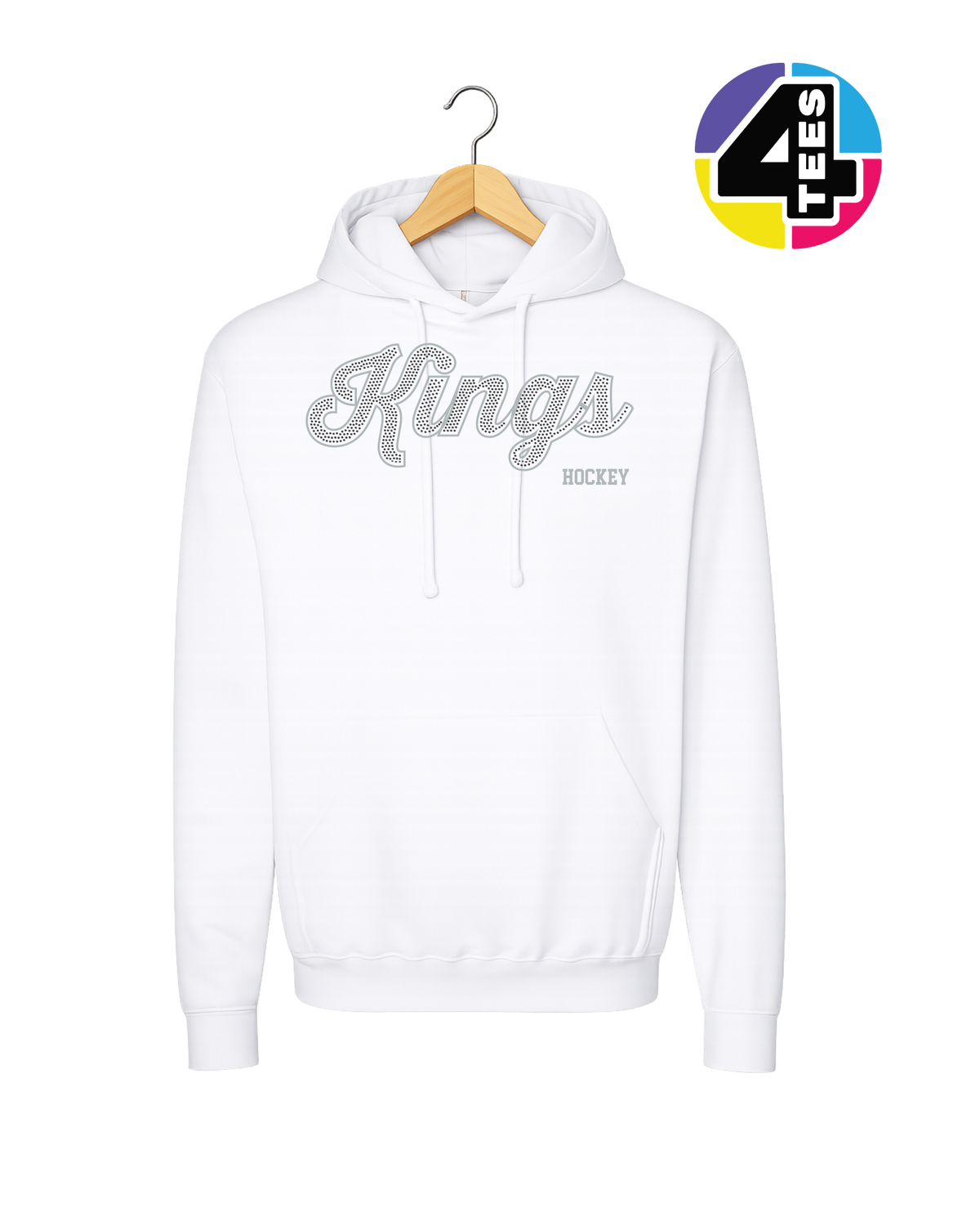 Kings Spangle Hockey Hoodie