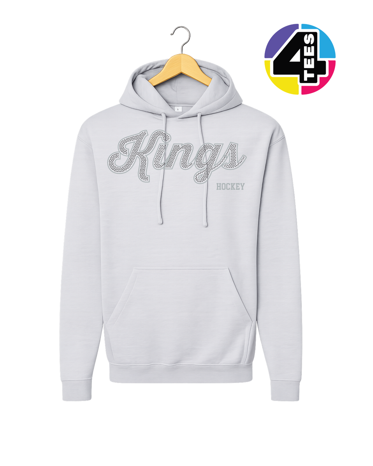 Kings Spangle Hockey Hoodie