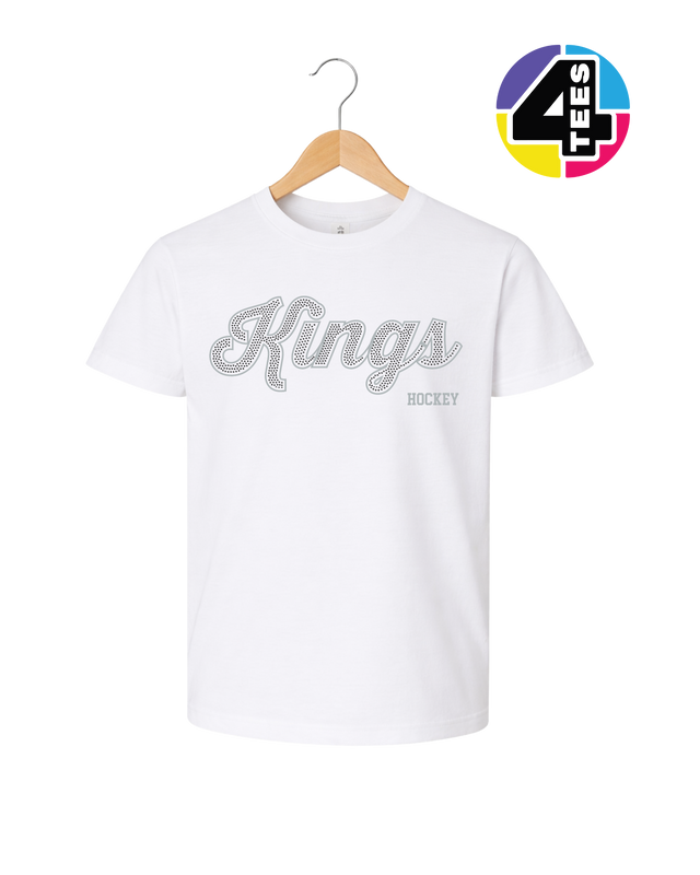 Kings Spangle Hockey Youth Tee