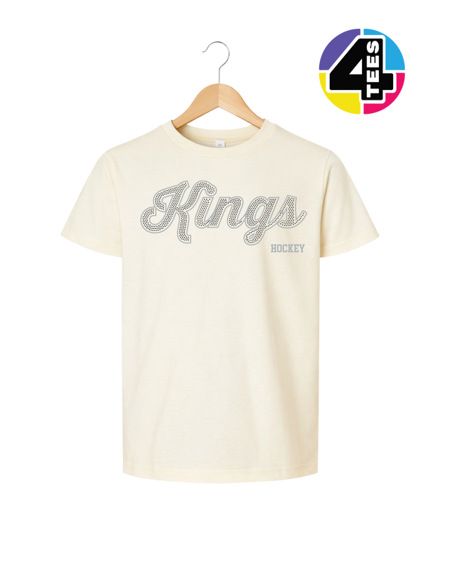 Kings Spangle Hockey Youth Tee