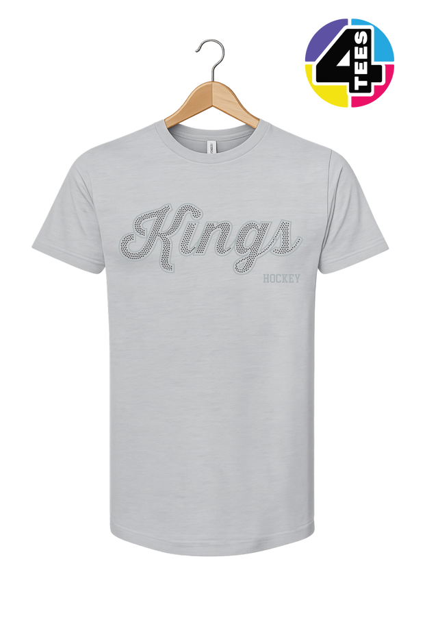 Kings Spangle Hockey Tee