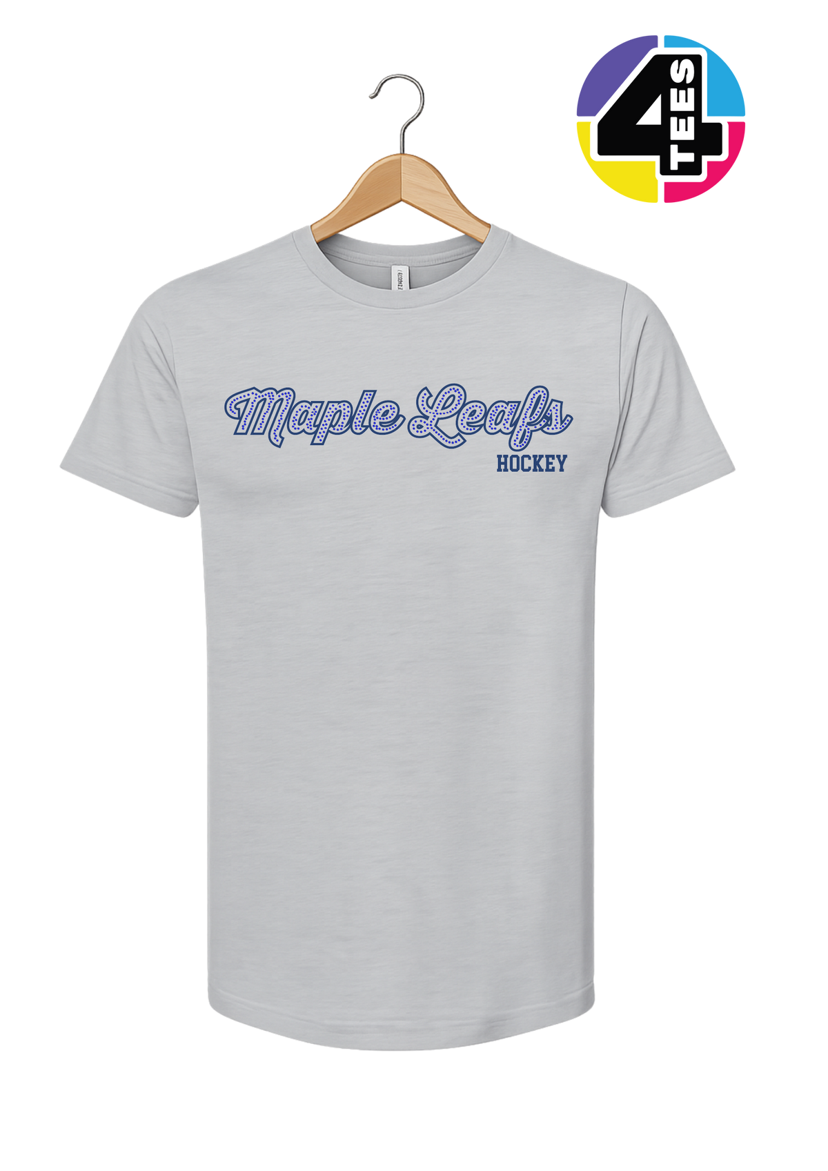 Maple-Leaf Spangle Hockey Tee