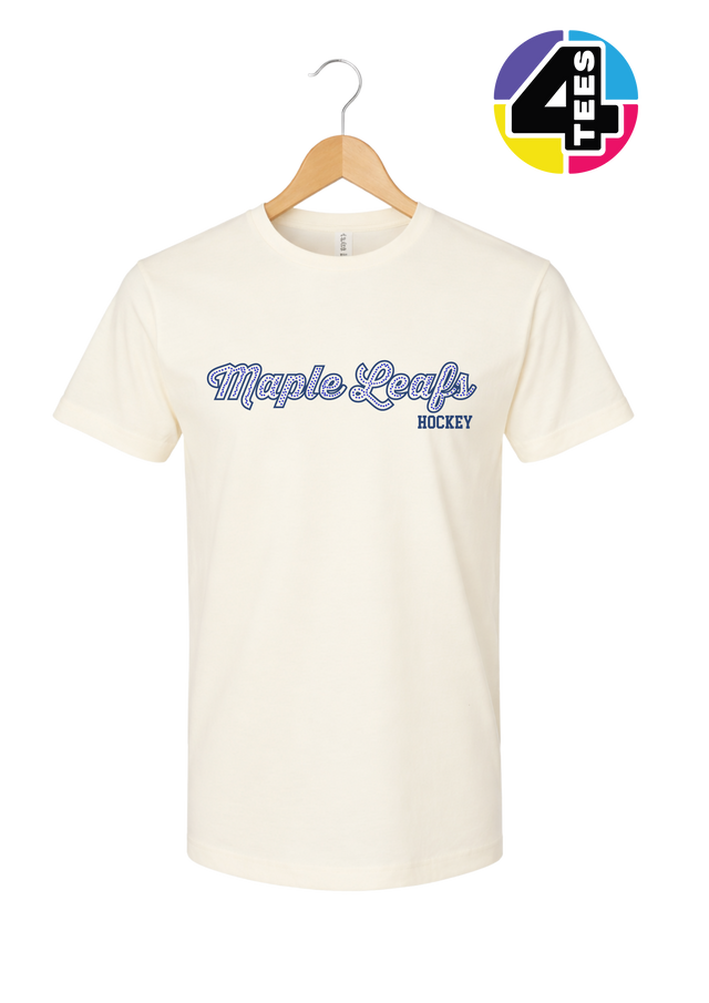 Maple-Leaf Spangle Hockey Tee