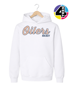 Oilers Spangle Hockey Youth Hoodie