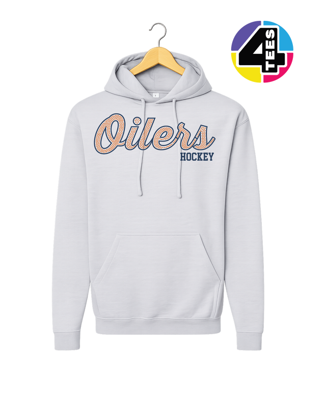 Oilers Spangle Hockey Hoodie