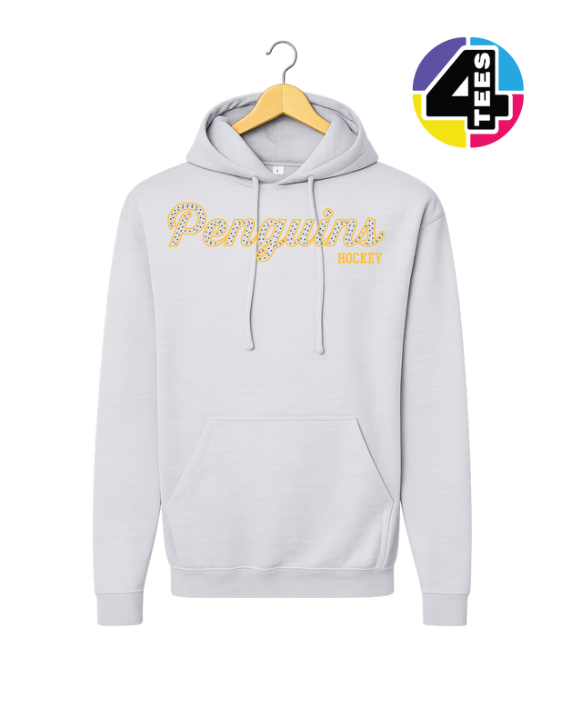 Penguins Spangle Hockey Hoodie