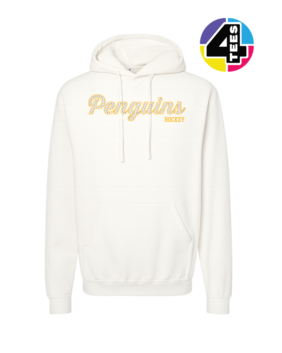 Penguins Spangle Hockey Hoodie