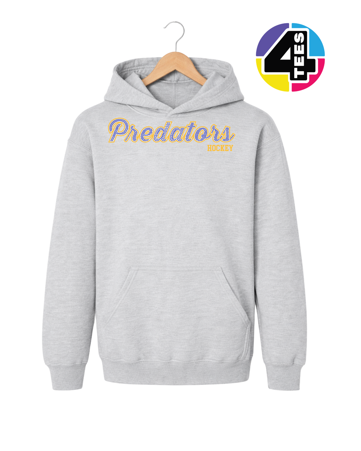 Predators Spangle Hockey Youth Hoodie