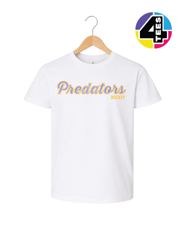 Predators Spangle Hockey Youth Tee