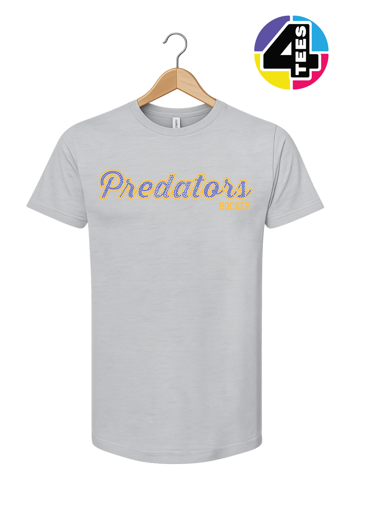 Predators Spangle Hockey Tee