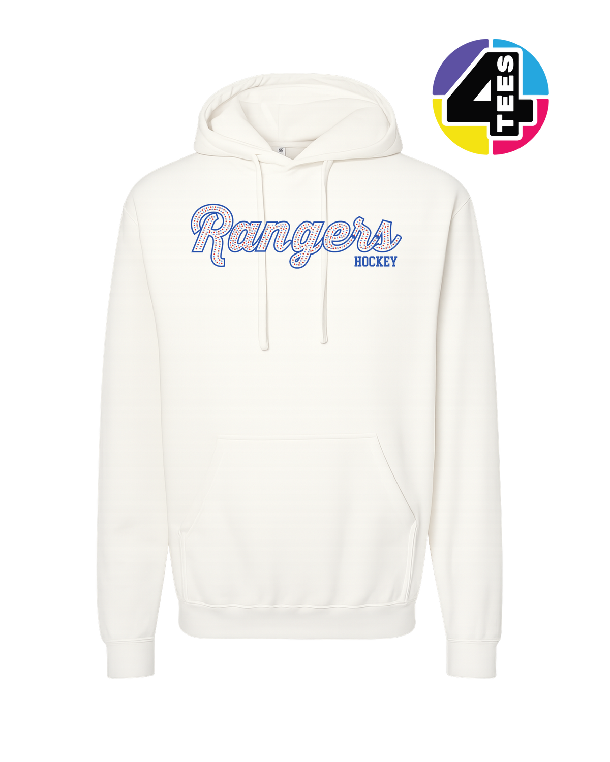 Rangers Spangle Hockey Hoodie