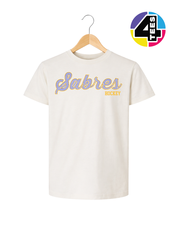 Sabres Spangle Hockey Youth Tee